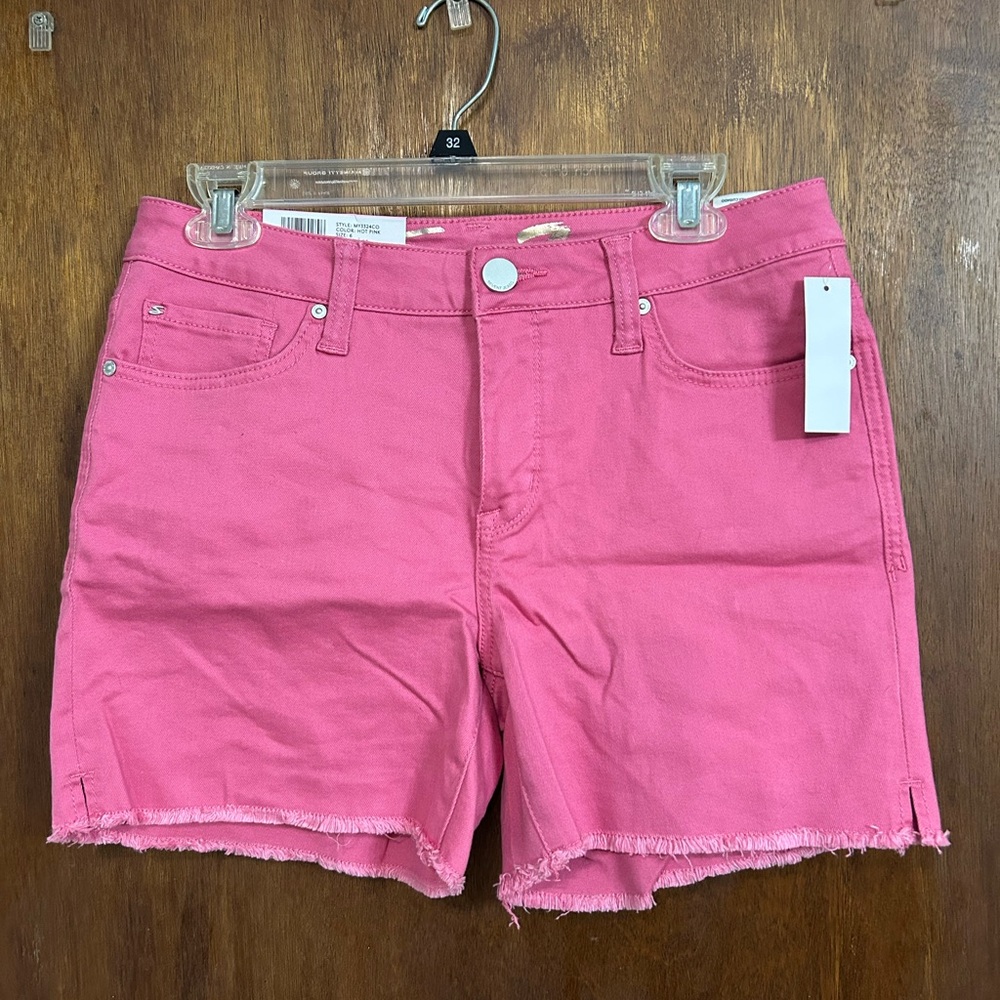 Seven7 Pink Jean Shorts for Women